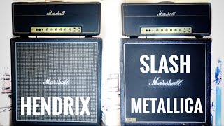 Video thumbnail for The Hendrix 4x12 -Vs- The Slash/Metallica 4x12 by Johan Segeborn