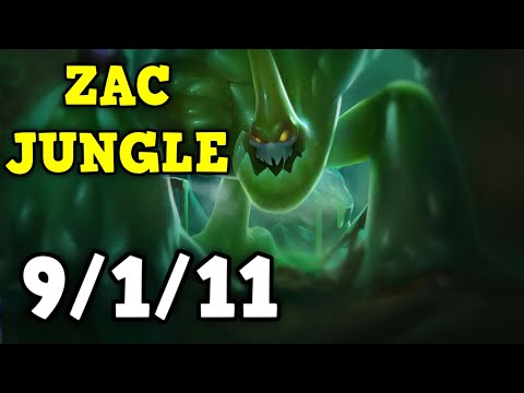 Zac vs Kha'Zix [ Jungle ] Patch 12.2 Challenger VOD