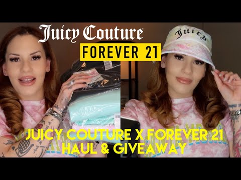 JUICY COUTURE X FOREVER 21 HAUL AND REVIEW + JUICY COUTURE RHINESTONE HOODIE GIVEAWAY
