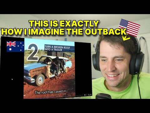 American reacts to Austalia's BEST old TV show?