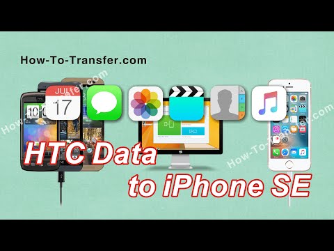 How to Sync All Contacts, SMS, Media Files from HTC to iPhone SE Directly