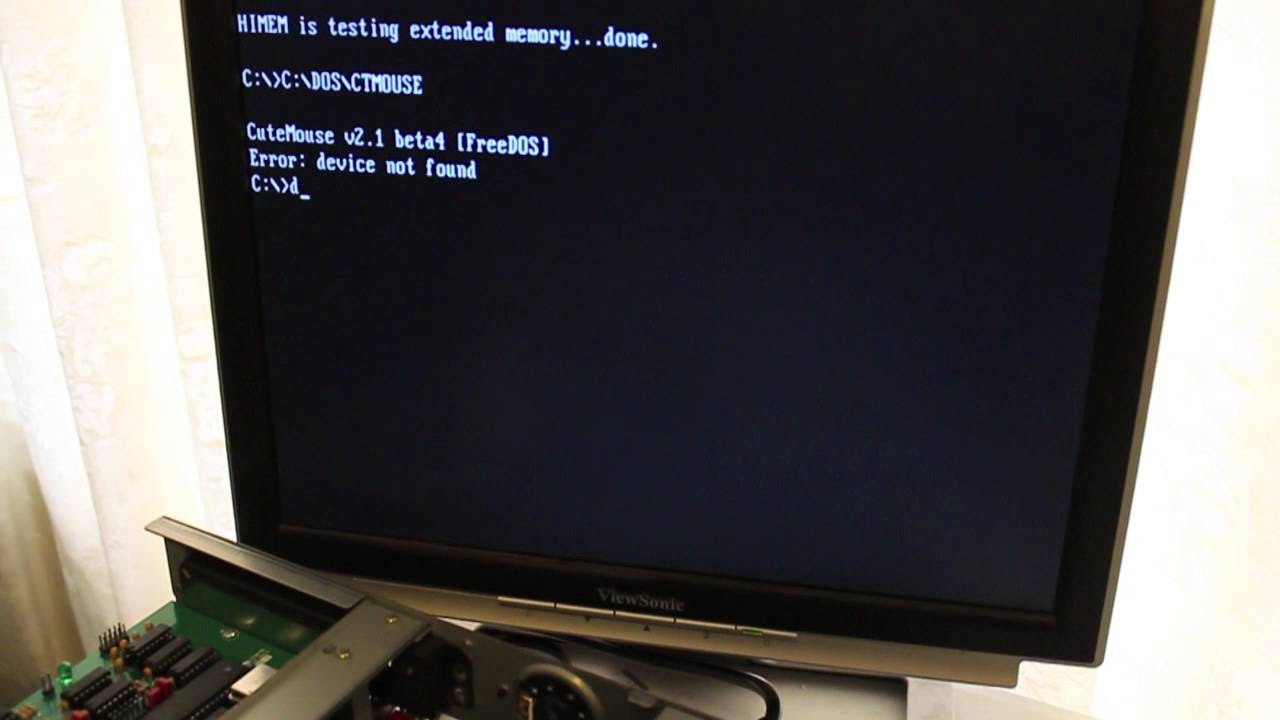 Sega TeraDrive Model 3 with XTIDE Installed