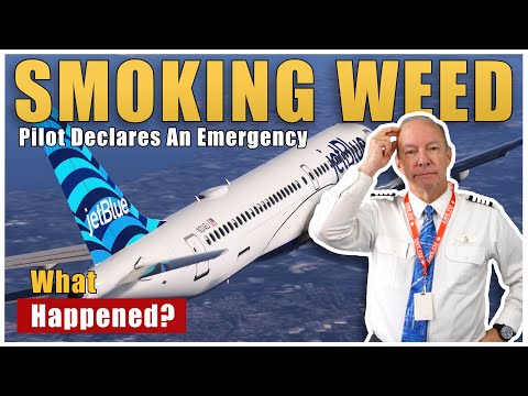 Passenger Smoking Marijuana on JetBlue Flight — Crew Declares Emergency