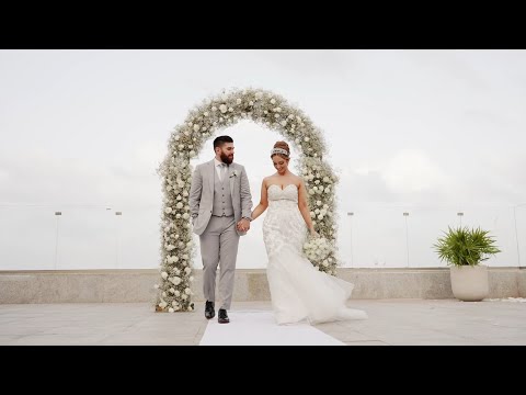 Grand Palladium Costa Mujeres Wedding | From High School Crush to Wedding Bliss | Pantea + Aboody |