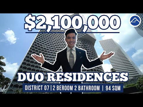 Duo Residences: Huge 2 Bed 2 Bath Integrated Condo District 7 Bugis ($2.1mil in Bugis)|Home Quarters