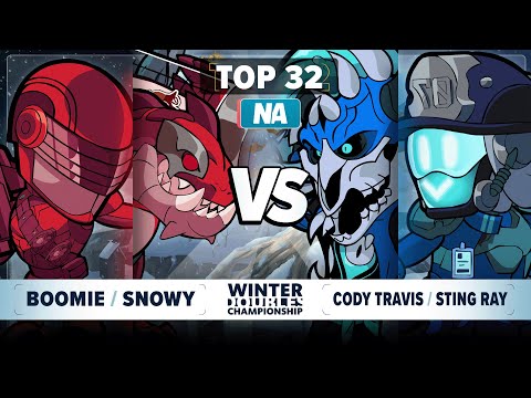 Boomie & Snowy vs STING RAY & Cody Travis - Top 32 - Winter Championship 2024 - NA 2v2