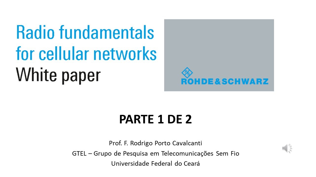 Fundamentos de Rádio para Comunicação Móvel Celular - Parte 1 de 2
