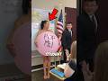 Student surprised her professor with something sweet #shorts