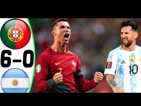 Portugal vs Argentina 7-2- All Goals#Highlights resumen & Goles( Last Match ) HD