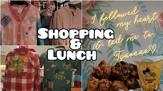👚🛍🧋Boxlunch shopping and korean fried chicken #shoppingvlog #walkthrough #lunch #koreanfood