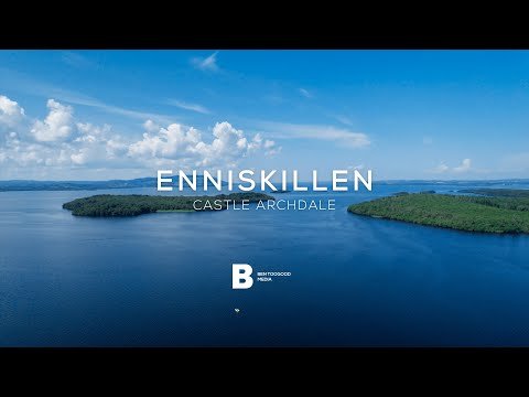 Enniskillen - Castle Archdale - 5K Aerial Footage