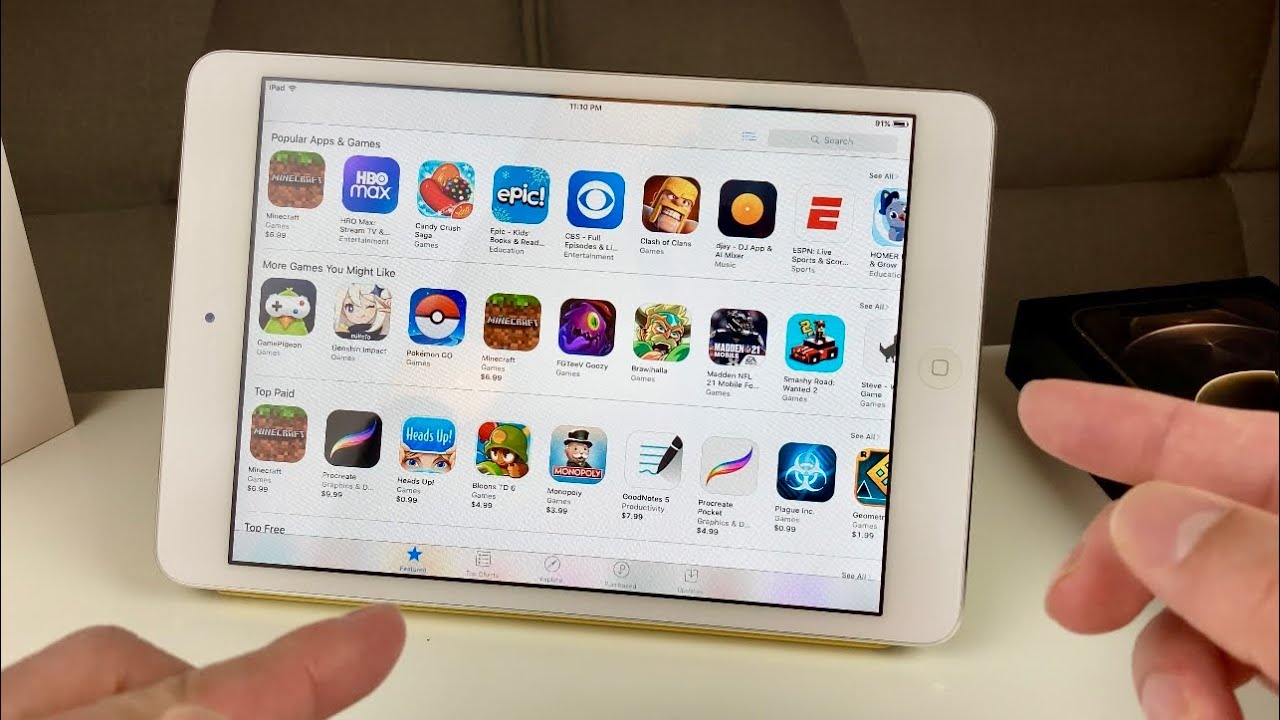 How to Download Apps on Old iPad (iPad Mini / iPad 1, 2, 3, 4 / iPad Air)