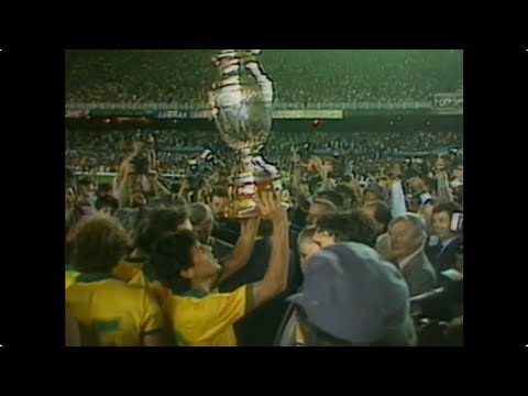 BRASIL 1X0 URUGUAI FINAL COPA AMÉRICA 89 REDE GLOBO