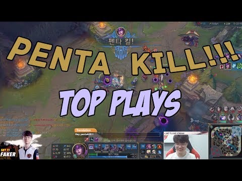 League of Legends - SKT Faker / Hide On Bush- Top Plays, Best Moments
