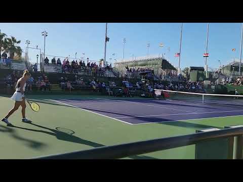Indian Wells 2022 Qualifying - Ashlyn Krueger vs Panna Udvardy - Part 2