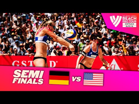 Müller/Tillmann vs. Hughes/Cheng - Semi Finals Highlights Gstaad 2023 #BeachProTour