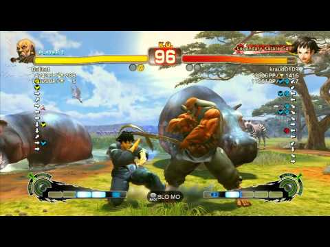 SSF4 AE 2012: Bullcat (Gouken) vs kraud0109 (Makoto) - Xbox Live Ranked Match