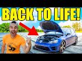 We Got My VW Golf R Running In The Most FRUSTRATING WAY EVER This Is Seriously INSANE