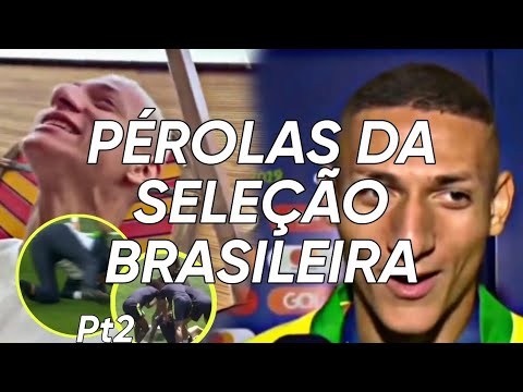 Momentos engraçados da seleção brasileira