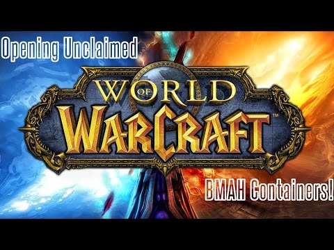 [World of Warcraft] Opening Unclaimed Black Market Containers #39