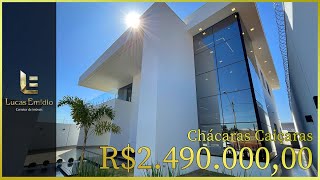 Mansão Maravilhosa a venda no Chácaras Caiçaras - Patos de Minas (VENDIDA)