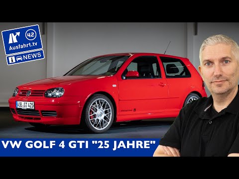 2002 VW Golf 4 GTI 25 Jahre Jubi Modell  | AusfahrtTV News Sunday Classic
