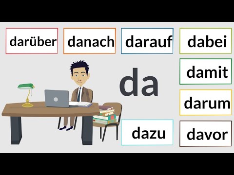 Because of that, about that, about that, about that, with that – German prepositions with da- in ...