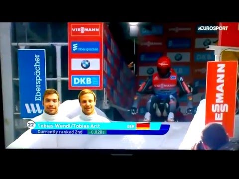 Tobis Wendl & Tobias Arlt at Altenberg Germany