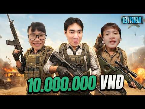 (Restream) Bộ ba Levi-Nhism-ABen lụm kèo 10 củ top 1 của anh Kong