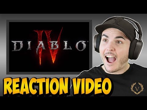 Reaction Video: Diablo 4 Blizzcon Live reveal!