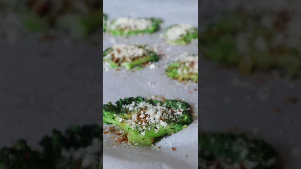 Crispy Parmesan Broccoli