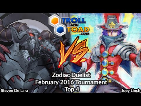 Monarch (Travis Savage) Vs Kozmo (Joey Linch) - Yugioh Zodiac Top 4 February 2016