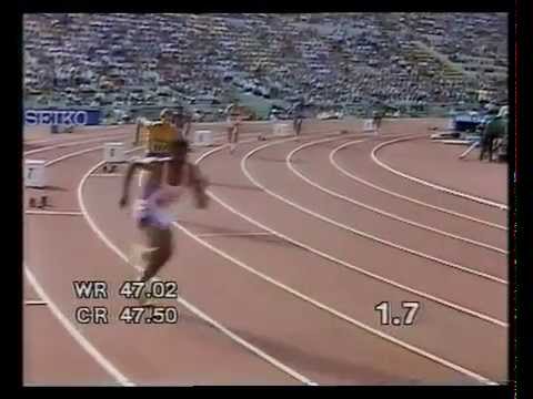 1987 World Athletics Championships Men's 400m hurdles final