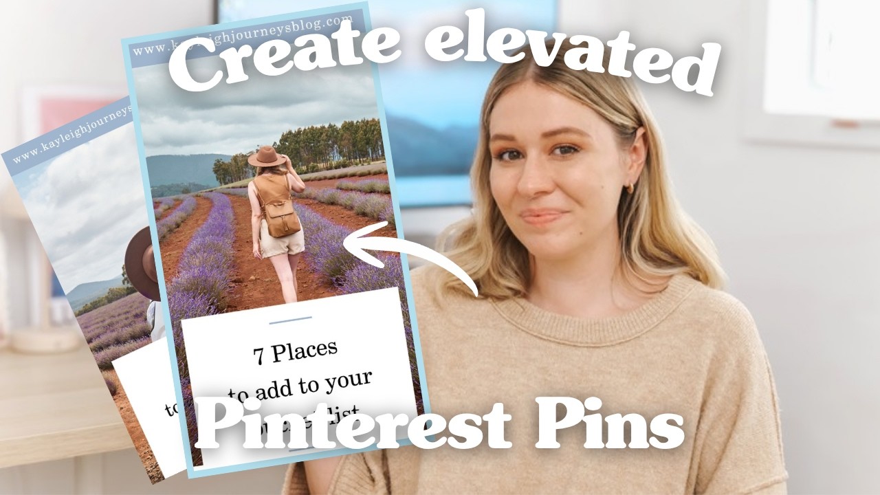 How to Create ELEVATED Pinterest Pins