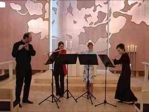 M.Pixinguinha - Um a Zero (Helsinki flute quartet) D.Varelas