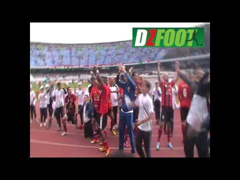 Coupe d'Algérie : USMA 1-0 MCA, Les joueurs fetent la victoire