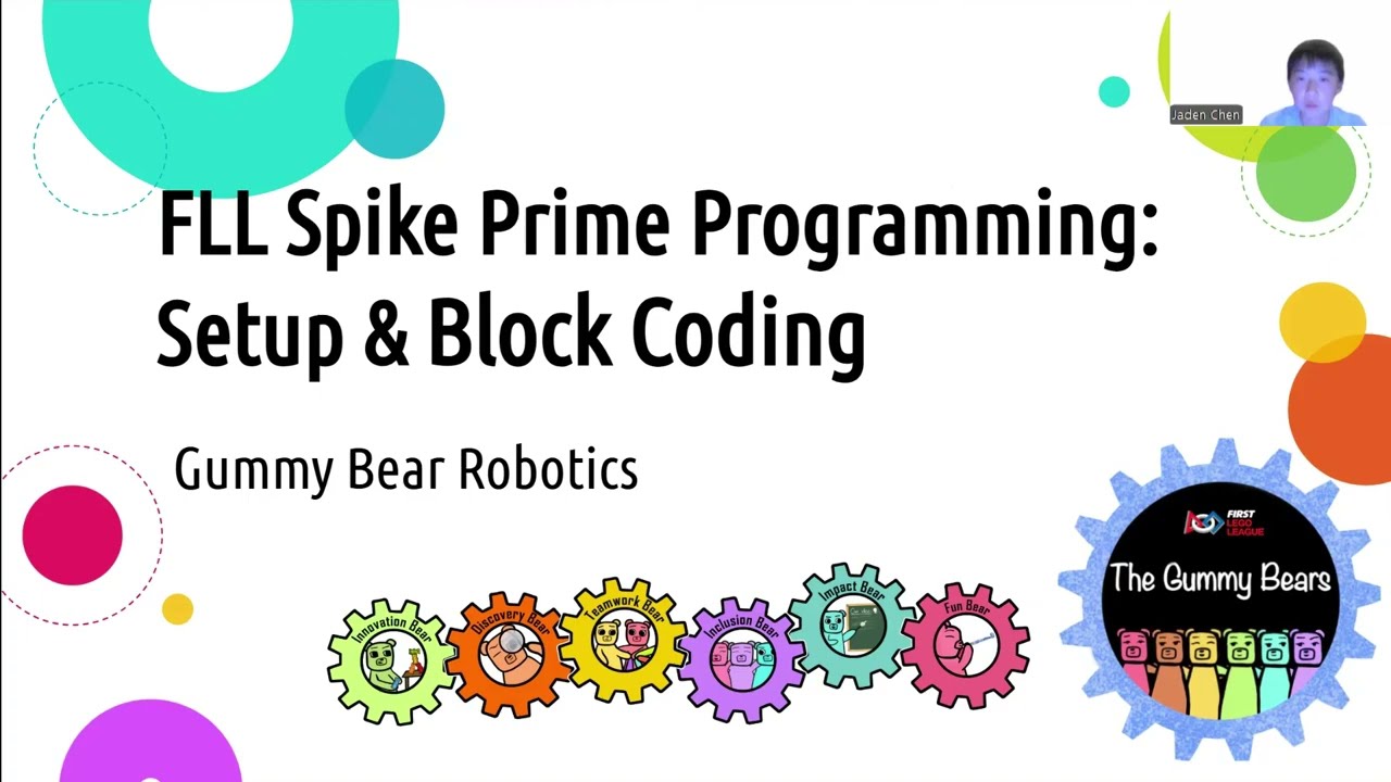 FLL Tutorials: SPIKE Prime Programming for Beginners – Setup + Block Coding Basics