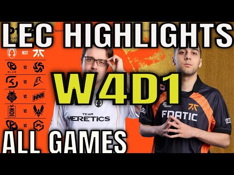 LEC Week 4 Day 1 Highlights ALL GAMES - LEC W4D1 2026