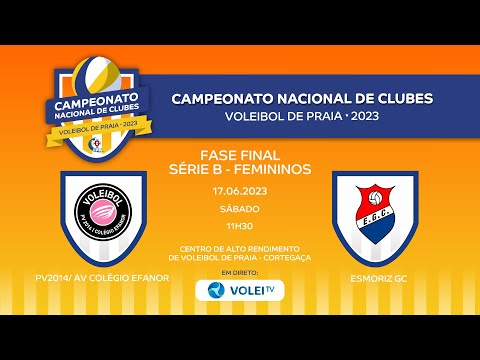 PV 2014/ AV COLÉGIO EFANOR vs ESMORIZ GC - CN DE CLUBES DE VOLEIBOL DE PRAIA 2023