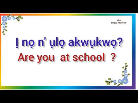 Master 50+ Daily Igbo  sentences 