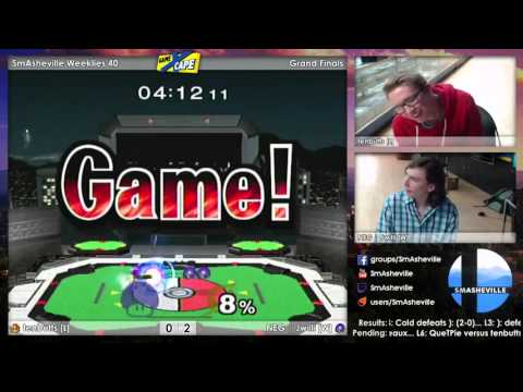 SW40 Grand Finals - tenbutts (Peach) vs NEG | Jwilli (Sheik/Samus/Ganondorf/Captain Falcon)