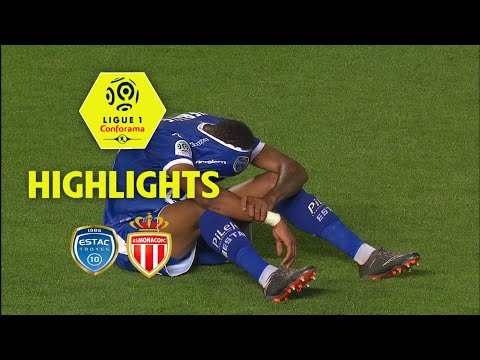 ESTAC Troyes - AS Monaco ( 0-3 ) - Highlights - (ESTAC - ASM) / 2017-18