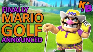 A new Mario Golf is FINALLY happening!