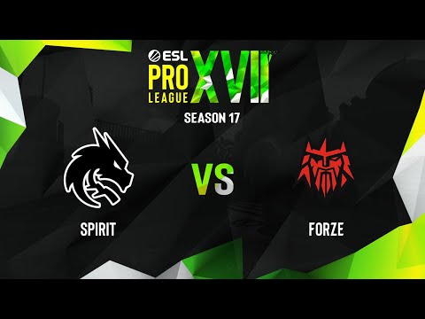 Spirit vs forZe | Map 1 Mirage | ESL Pro League Season 17