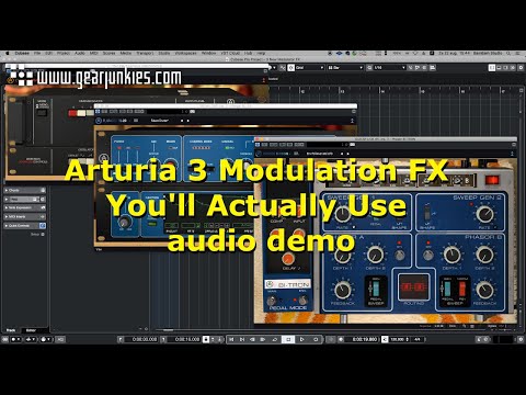 Arturia 3 Modulation FX You'll Actually Use Audio Demo
