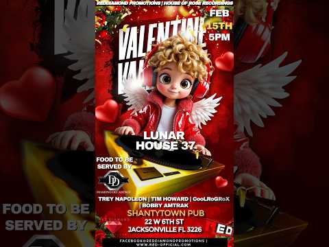 House Music Live: Lunar House 35. - DJ "Trey Napoleon"(5pm-6:30pm)