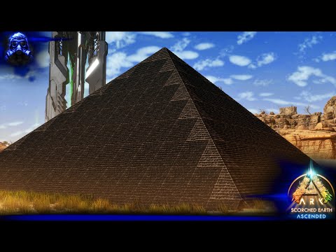 The Great Pyramid Build & Crafting The Ultimate Weapon! - Ark Scorched Earth Ascended - Episode 18