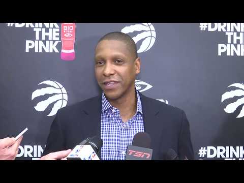 Raptors Pre-Draft Workouts - Masai Ujiri - May 23, 2017