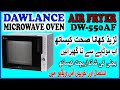 Dawlance Air Fryer Microwave Oven  DW 550 AF | Dawlance Microwave Oven
