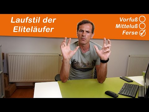 Der Laufstil der Spitzenläufer - ist nicht am Vorfuß!